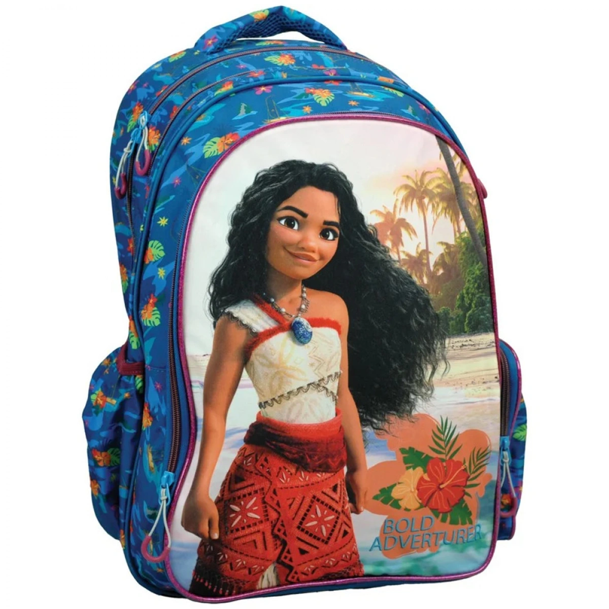 GIM ΣΧΟΛΙΚΗ ΤΣΑΝΤΑ ΔΗΜΟΤΙΚΟΥ ΟΒΑΛ VAIANA WAVE 331-57031