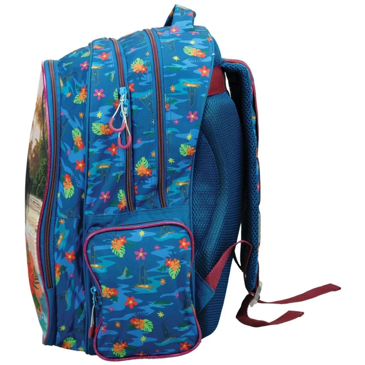 GIM ΣΧΟΛΙΚΗ ΤΣΑΝΤΑ ΔΗΜΟΤΙΚΟΥ ΟΒΑΛ VAIANA WAVE 331-57031