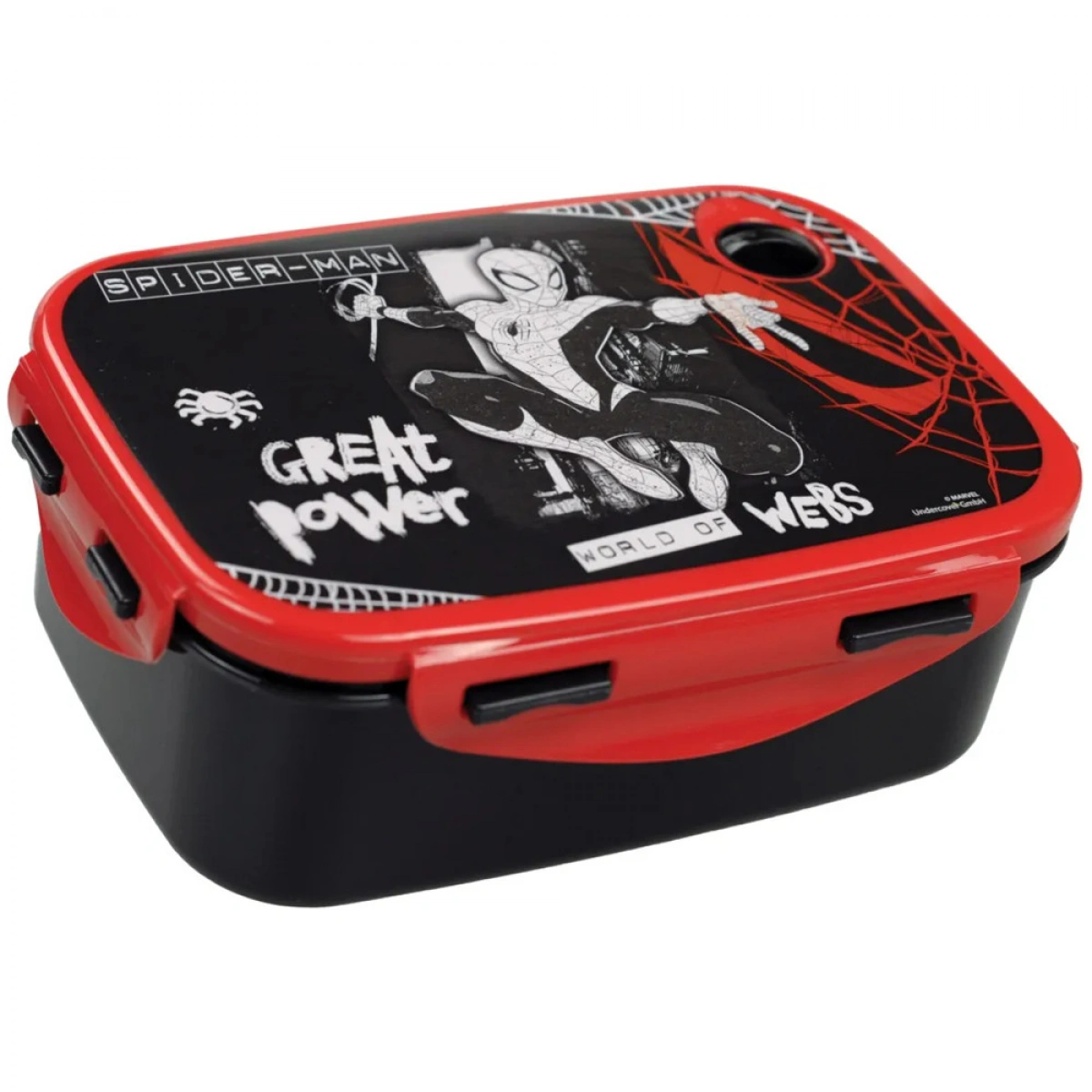 GIM ΔΟΧΕΙΟ ΦΑΓΗΤΟΥ MICROWAVE SPIDERMAN ULTIMATE 557-00265