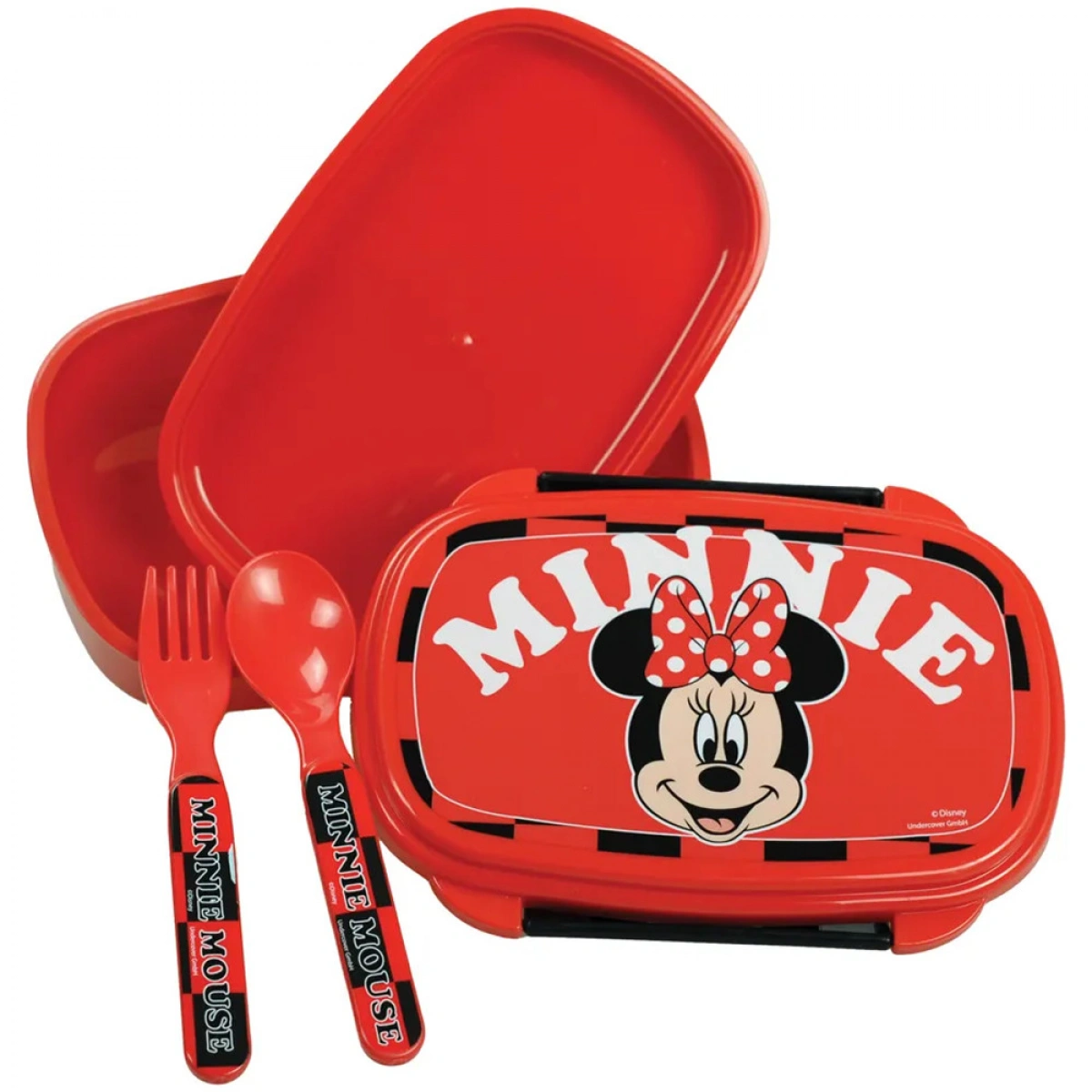 GIM ΔΟΧΕΙΟ ΦΑΓΗΤΟΥ ΜΕ ΚΟΥΤΑΛΙ/ΠΙΡΟΥΝΙ MINNIE 553-05276