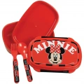 GIM ΔΟΧΕΙΟ ΦΑΓΗΤΟΥ ΜΕ ΚΟΥΤΑΛΙ/ΠΙΡΟΥΝΙ MINNIE 553-05276