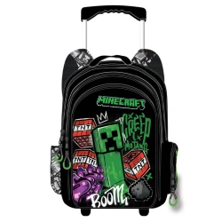 GIM ΤΣΑΝΤΑ ΔΗΜΟΤΙΚΟΥ TROLLEY MINECRAFT METRO ART 03074