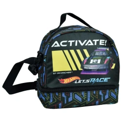 GIM ΤΣΑΝΤΑΚΙ ΦΑΓΗΤΟΥ ΟΒΑΛ HOT WHEELS LET'S RACE 349-30220