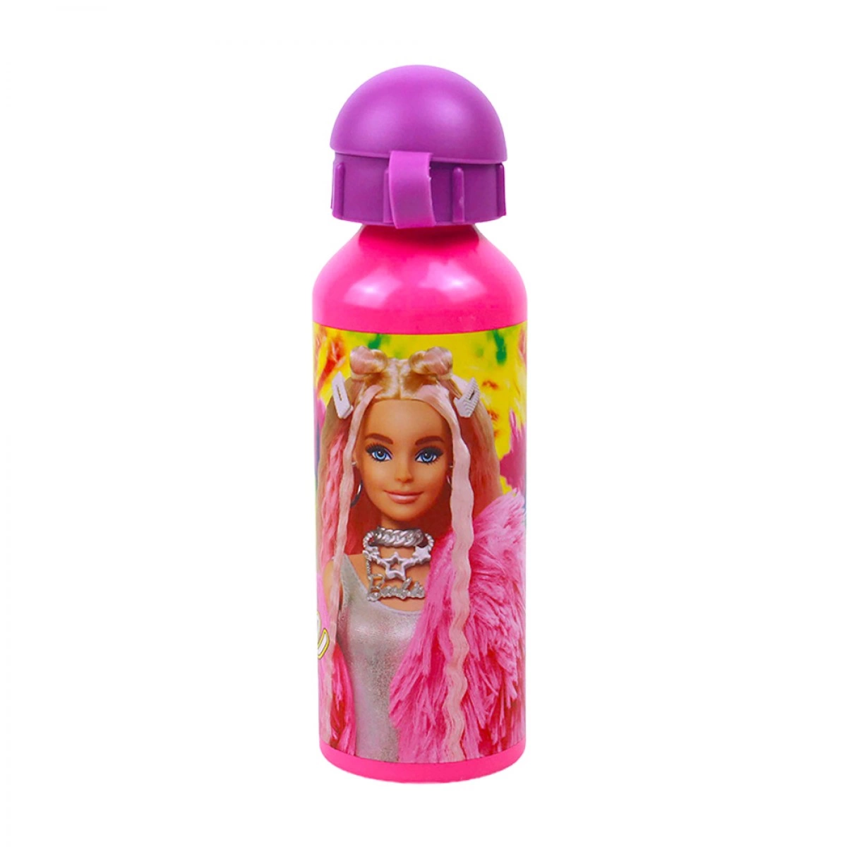 GIM ALUMINUM WATER BOTTLE BARBIE 520M 18232
