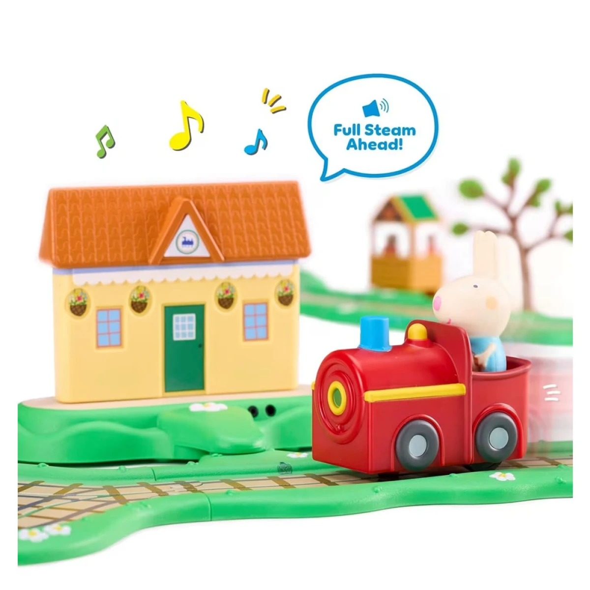 GIOCHI PREZIOSI PEPPA PIG WHIZZ AROUND ΣΕΤ ΠΑΙΧΝΙΔΙΟΥ - ΤΟ ΤΡΕΝΟ ΤΟΥ ΠΑΠΠΟΥ 08344