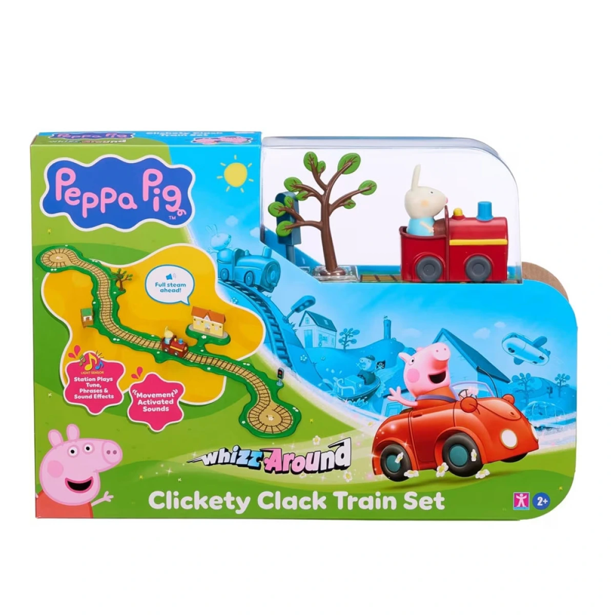 GIOCHI PREZIOSI PEPPA PIG WHIZZ AROUND ΣΕΤ ΠΑΙΧΝΙΔΙΟΥ - ΤΟ ΤΡΕΝΟ ΤΟΥ ΠΑΠΠΟΥ 08344