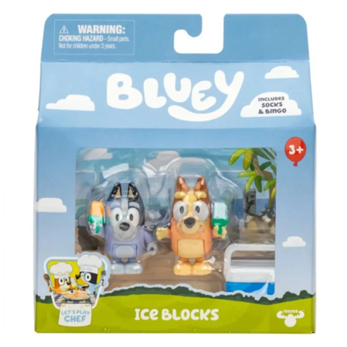 GIOCHI PREZIOSI BLUEY 2 ΦΙΓΟΥΡΕΣ & ΑΞΕΣΟΥΑΡ (6ΕΚ.) ICE BLOCKS GLACES BLYA5000
