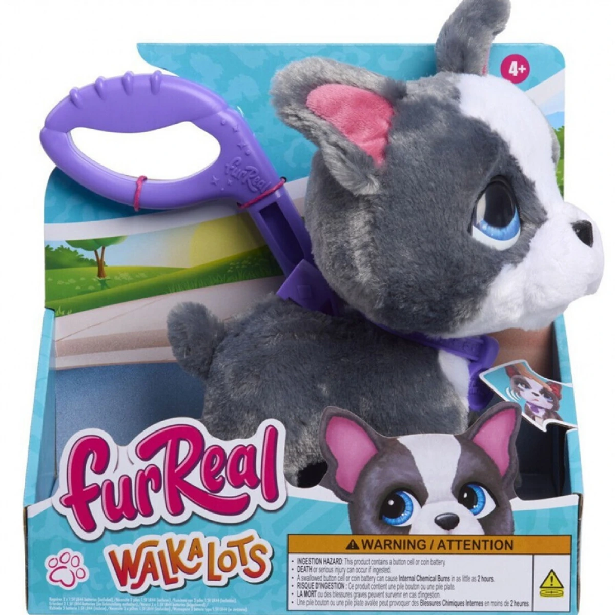 GIOCHI PREZIOSI FURREAL WALKALOTS FRENCH BULLDOG FUR10000
