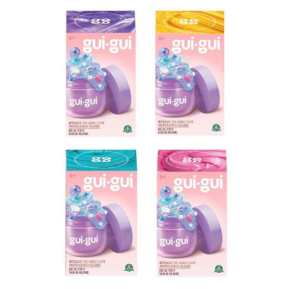 GIOCHI PREZIOSI GUI-GUI (ΦΤΙΑΞΕ ΤΟ ΔΙΚΟ ΣΟΥ ΜΟΝΑΔΙΚΟ SLIME) GUG03000/GUG02000