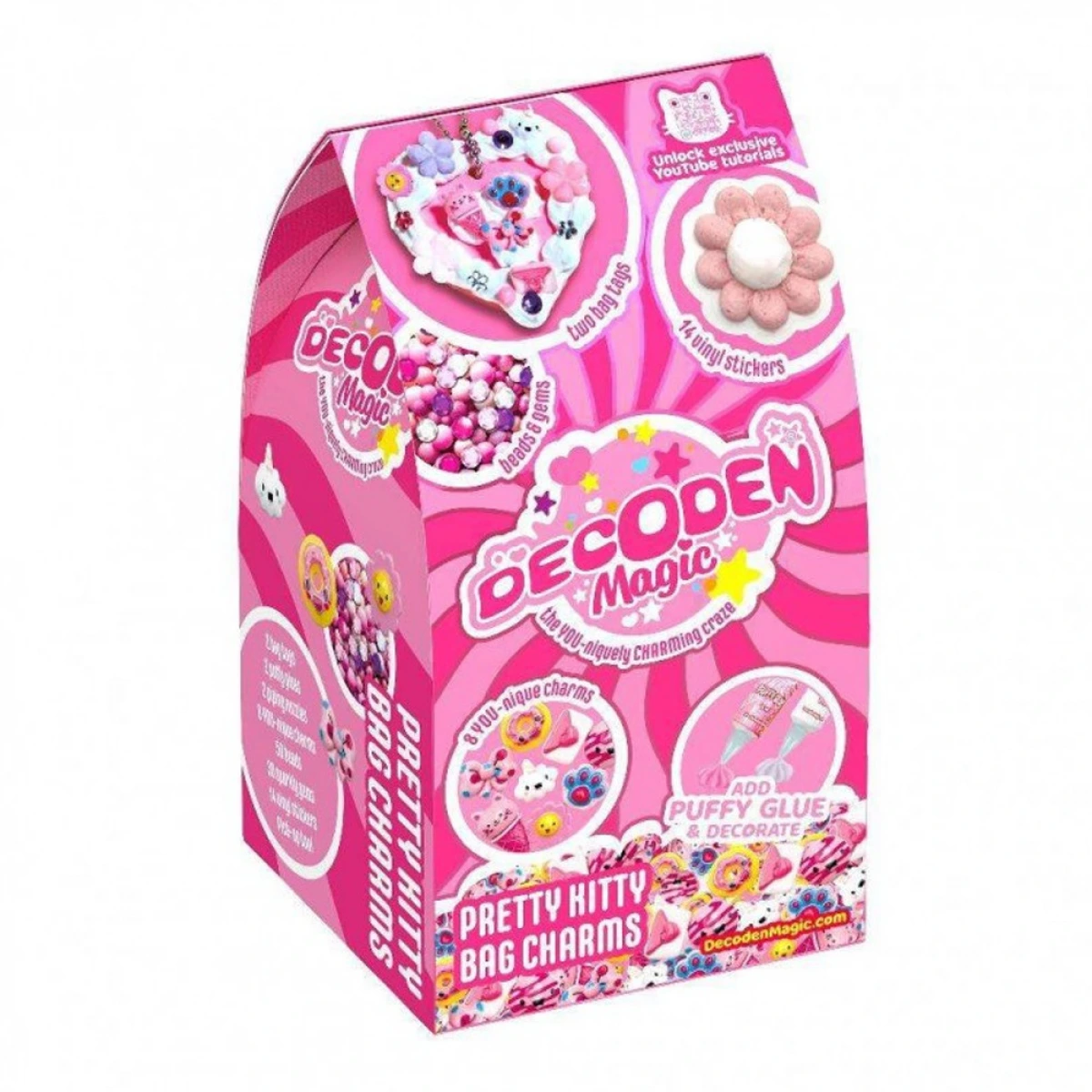 GIOCHI PREZIOSI DECODEN MAGIC- MINI PRETTY KITTY BAG CHARMS DEN01000