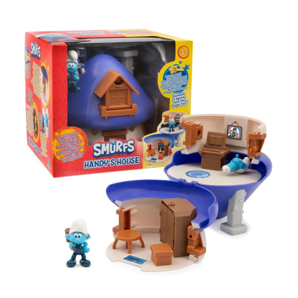 GIOCHI PREZIOSI THE SMURFS HANDY'S HOUSE 48000