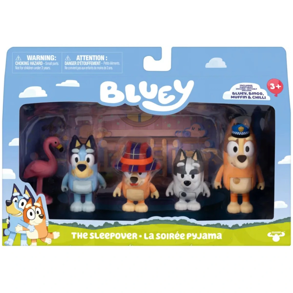 GIOCHI PREZIOSI BLUEY ΦΙΓΟΥΡΕΣ SLEEPOVER 8000 (4ΤΕΜ.)