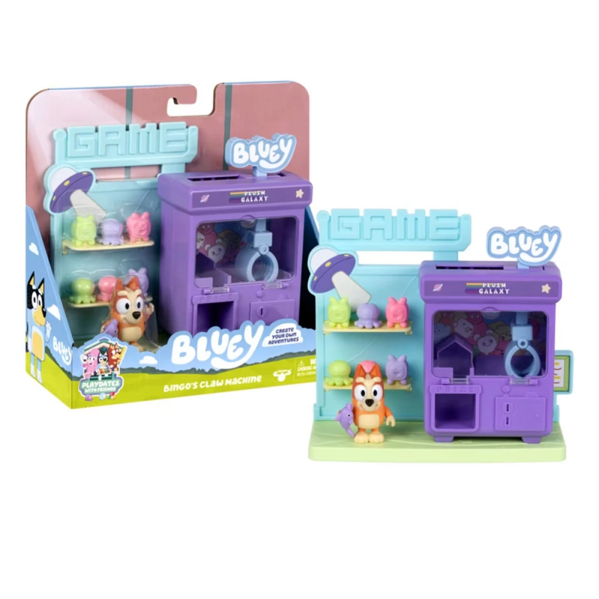 MOOSE BLUEY MINI PLAYSET (BINGO'S CLAW MACHINE) 9000