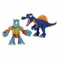 GIOCHI PREZIOSI ΧΕΛΩΝΟΝΙΤΖΑΚΙΑ HALF SHELL HEROES 2 PACK DINO TUH00211