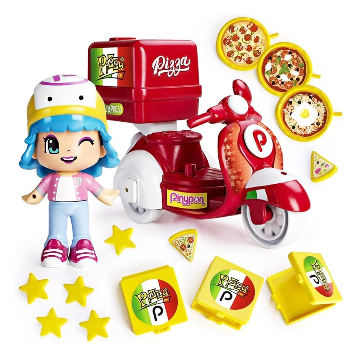 GIOCHI PREZIOSI PINYPON ΜΟΤΟΣΙΚΛΕΤΑ PIZZERIA ΜΕ ΦΙΓΟΥΡΑ 700014911