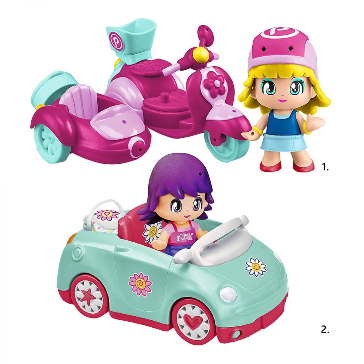 GIOCHI PREZIOSI PINYPON ΟΧΗΜΑ ΜΕ ΦΙΓΟΥΡΑ 700015652  (2 ΣΧΕΔΙΑ)