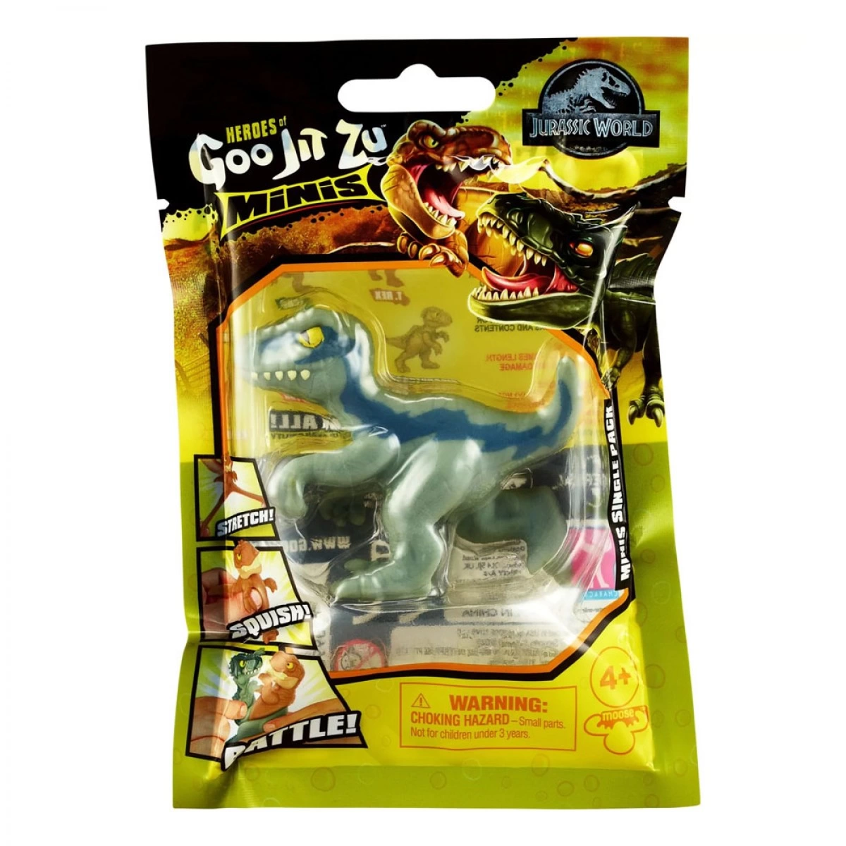 GIOCHI PREZIOSI GOO JIT ZU MINI JURASSIC SINGLE GJT27000