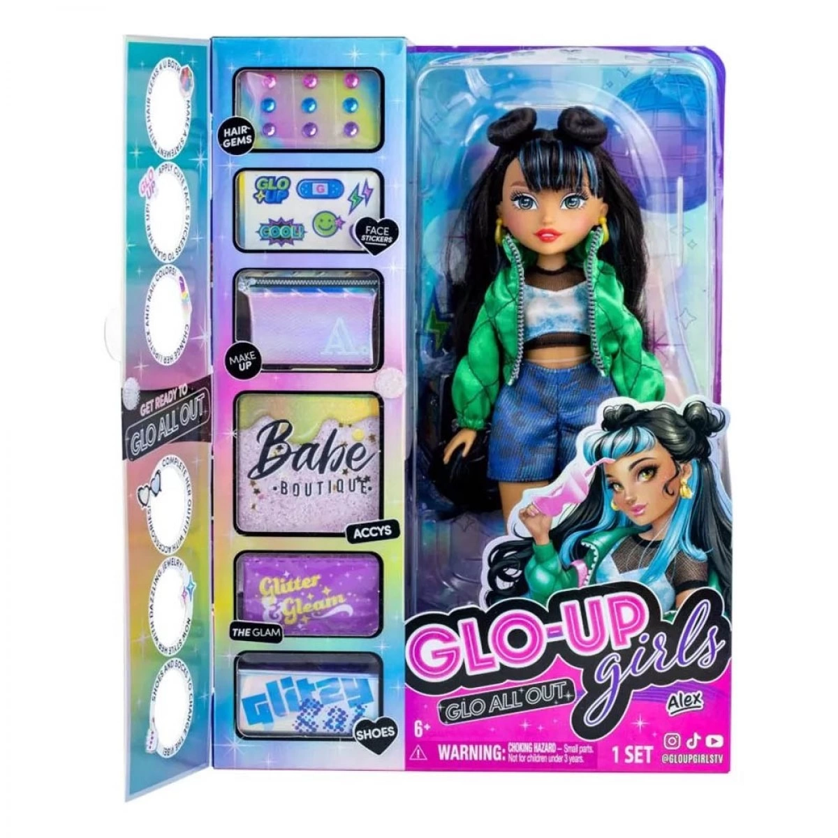 GIOCHI PREZIOSI GLO-UP GIRLS ΚΟΥΚΛΑ - ALEX GLU08000