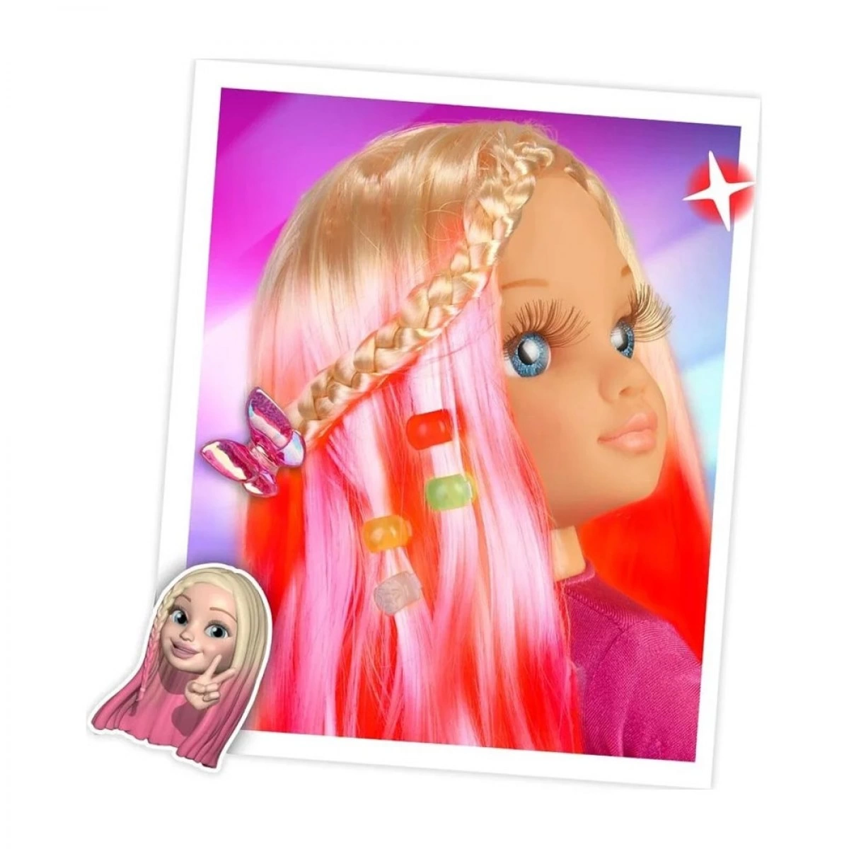 GIOCHI PREZIOSI NANCY HAIR COLOR CHALLENGE 700017337