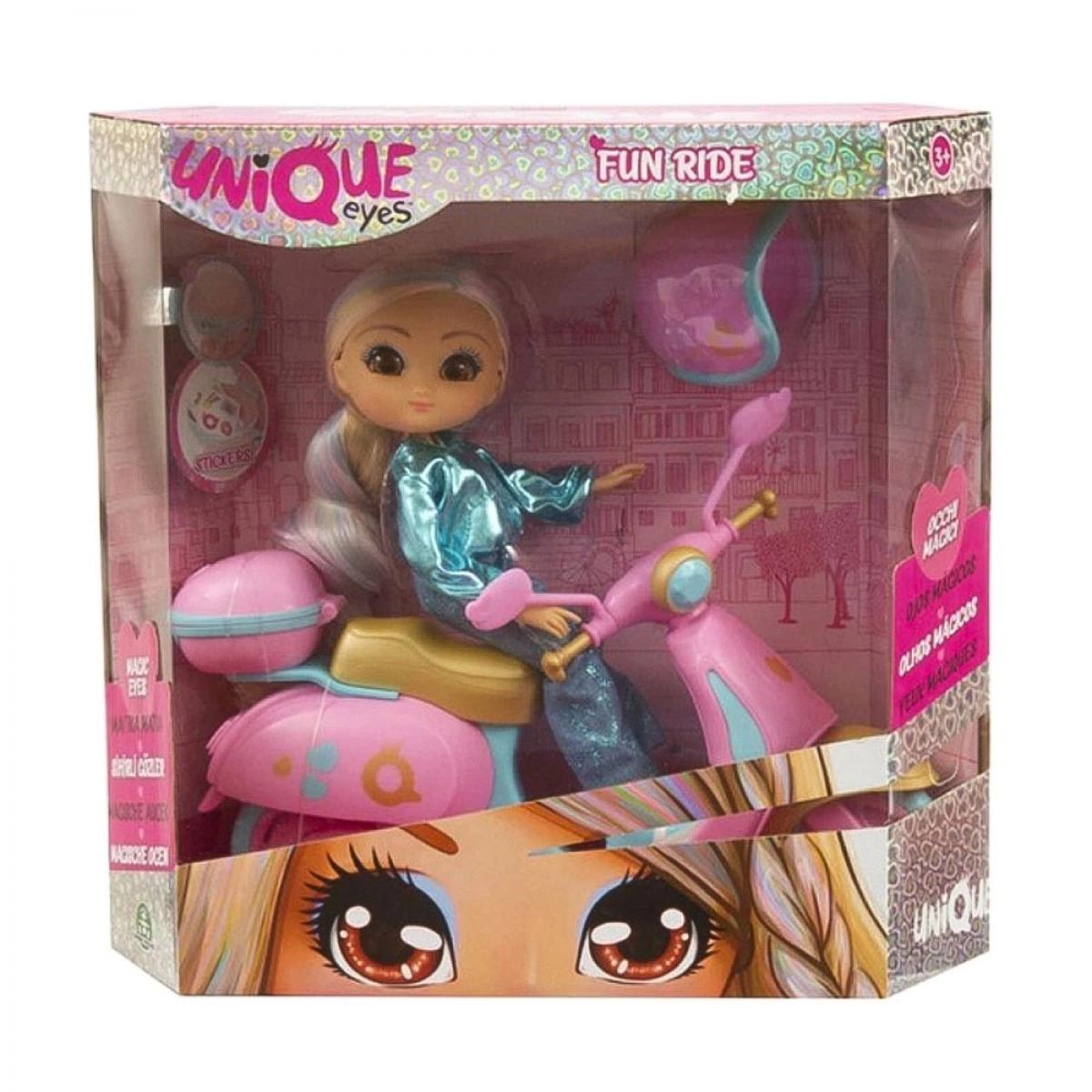 GIOCHI PREZIOSI UNIQUE EYES FUN RIDE ΚΟΥΚΛΑ MYM REBECCA 11000