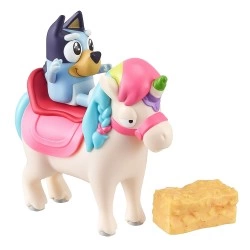 GIOCHI PREZIOSI BLUEY S4 ΦΙΓΟΥΡΑ ΜΕ ΟΧΗΜΑ BLUEY'S UNIPONY RIDE BLY12000/U