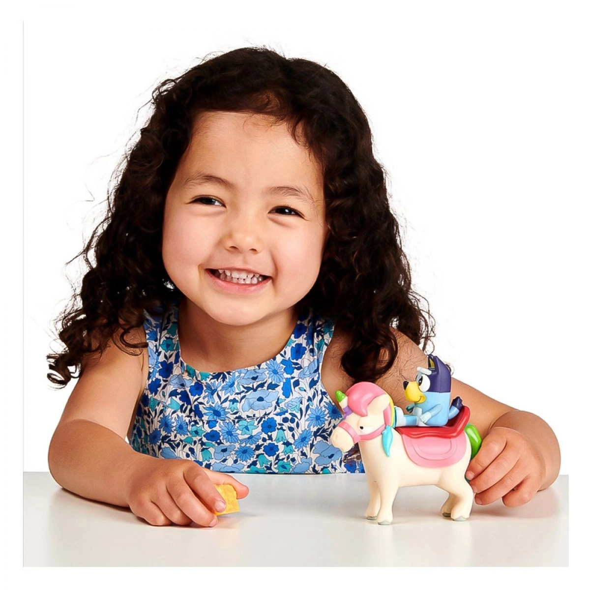 GIOCHI PREZIOSI BLUEY S4 ΦΙΓΟΥΡΑ ΜΕ ΟΧΗΜΑ BLUEY'S UNIPONY RIDE BLY12000/U