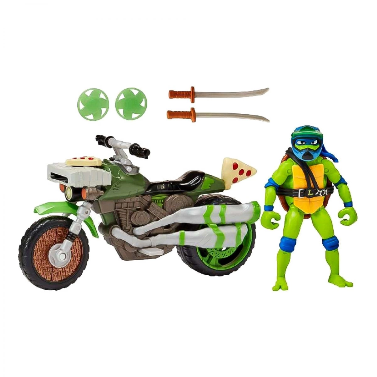 GIOCHI PREZIOSI NINJA TURTLES MOVIE ΟΧΗΜΑ ΜΕ ΦΙΓΟΥΡΑ - LEONARDO TU803000-83430
