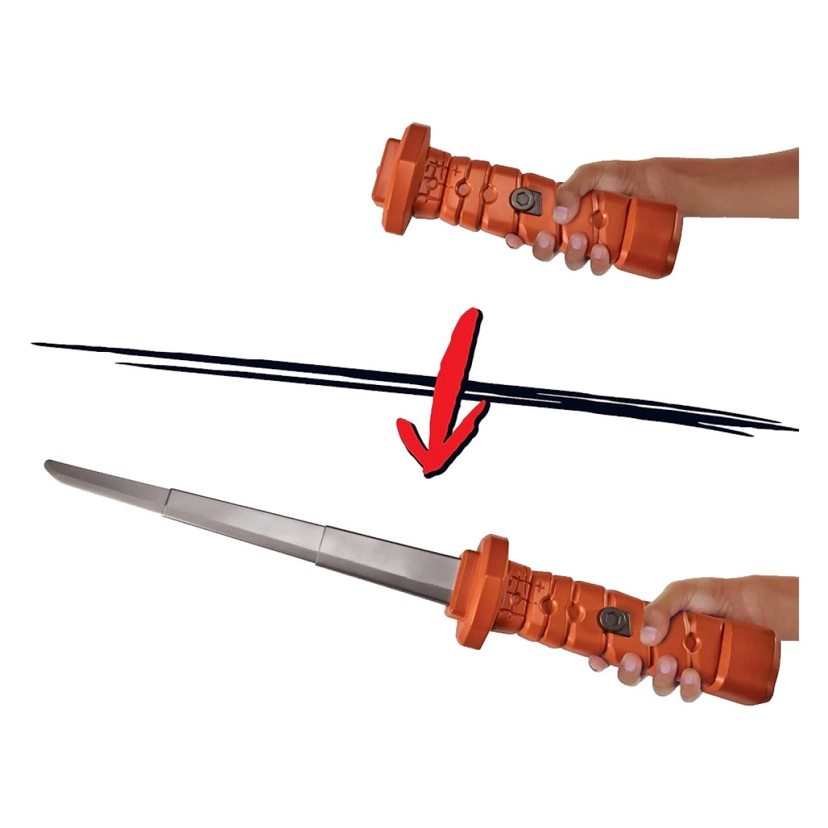 GIOCHI PREZIOSI NINJA TURTLES MOVIE ROLE PLAY NINJA REVEAL - LEONARDO'S KATANA TU806000-83520