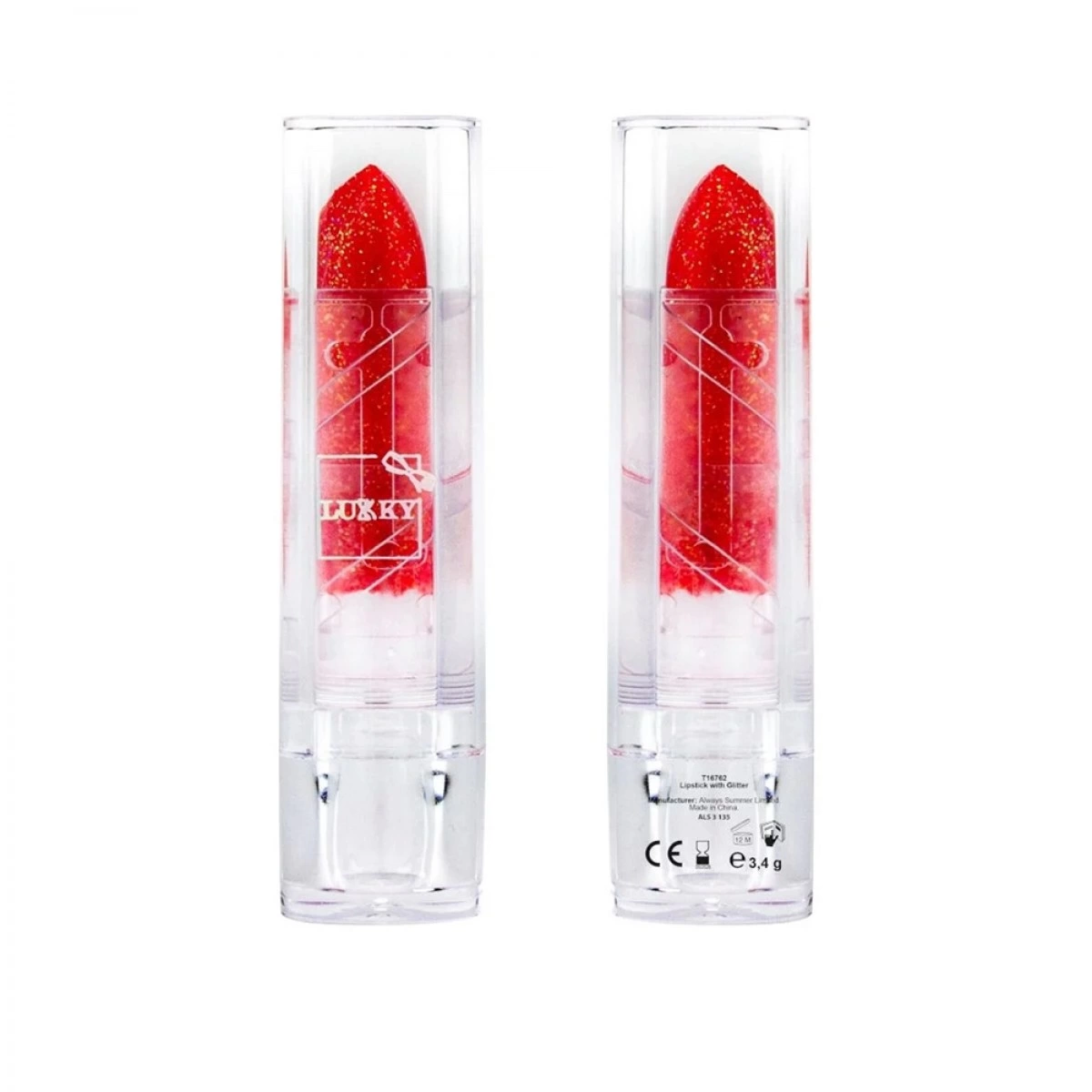 GIOCHI PREZIOSI LUKKY LIPSTICK WITH GLITTER LUK03000