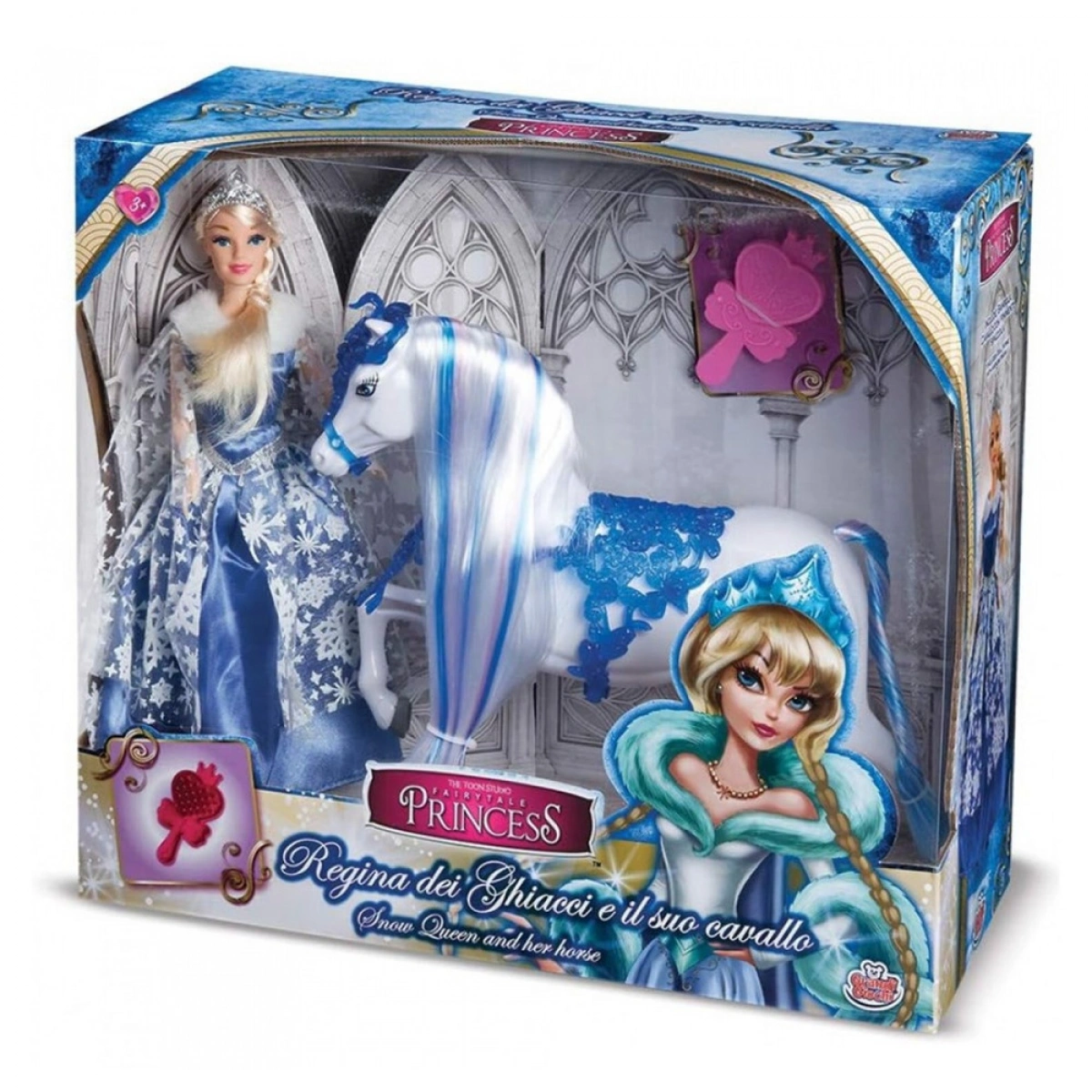 GIOCHI PREZIOSI ΠΡΙΓΚΙΠΙΣΣΕΣ ΠΑΡΑΜΥΘΙΩΝ SNOW QUEEN AND HER HORSE FAT02000