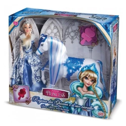 GIOCHI PREZIOSI ΠΡΙΓΚΙΠΙΣΣΕΣ ΠΑΡΑΜΥΘΙΩΝ SNOW QUEEN AND HER HORSE FAT02000