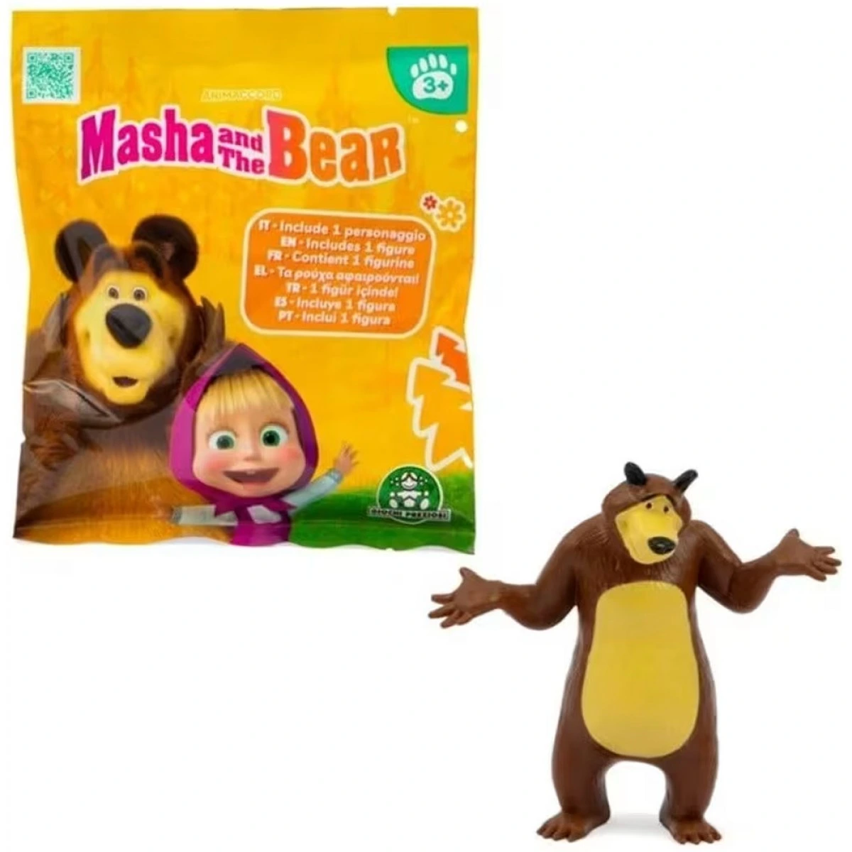 GIOCHI PREZIOSI Η ΜΑΣΑ ΚΑΙ Ο ΑΡΚΟΥΔΟΣ ΦΙΓΟΥΡΑ ΕΚΠΛΗΞΗ ΣΕ ΣΑΚΟΥΛΑΚΙ 20000