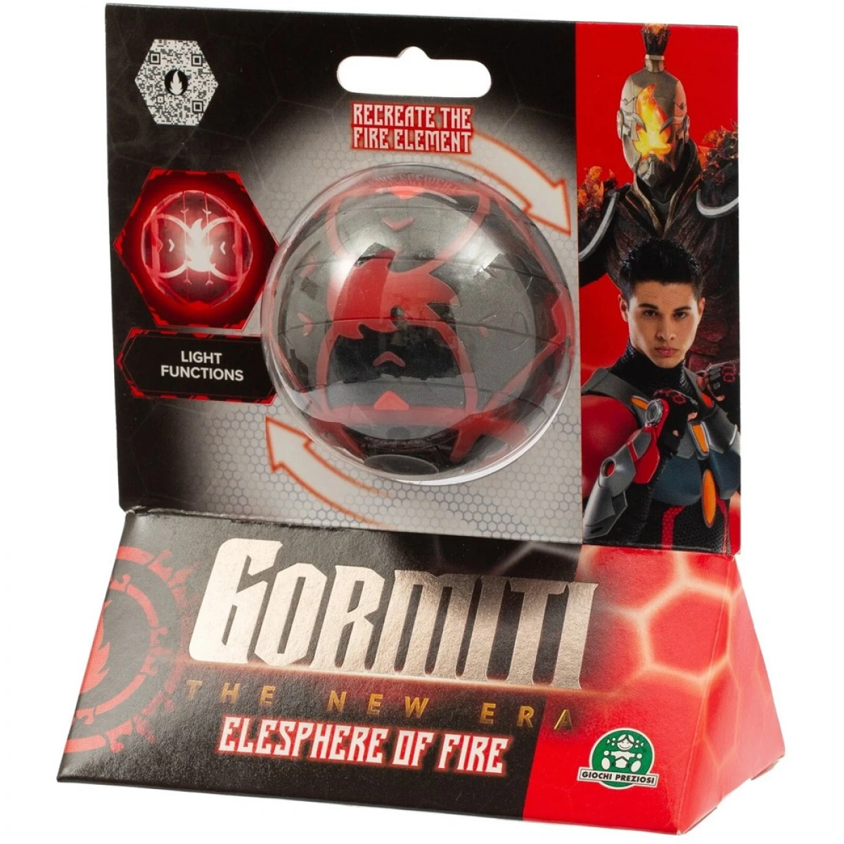 GIOCHI PREZIOSI GORMITI ELESPHERE OF FIRE ( ΚΟΚΚΙΝΟ) GRV01100