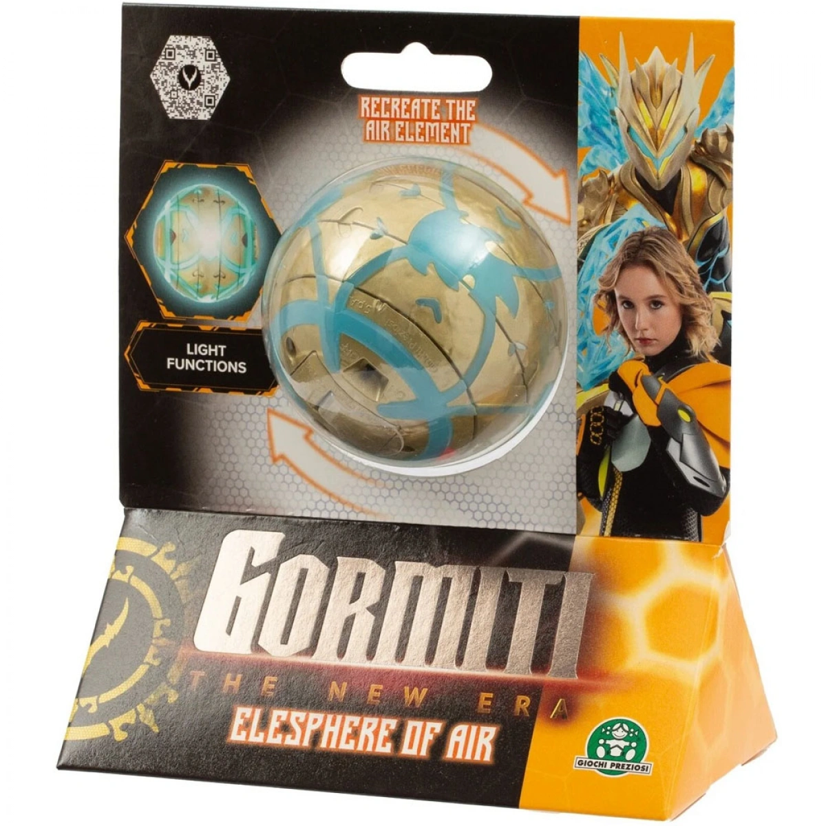 GIOCHI PREZIOSI GORMITI ELESPHERE OF AIR ( ΧΡΥΣΟ-ΓΑΛΑΖΙΟ) GRV01100