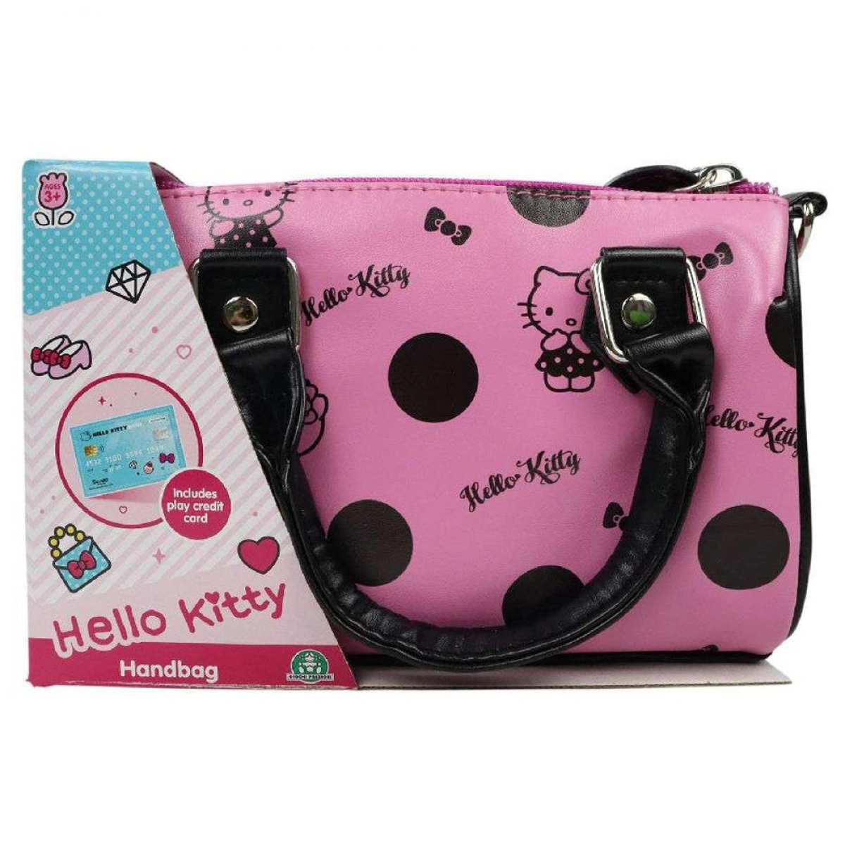 GIOCHI PREZIOSI HELLO KITTY ΤΣΑΝΤΑ ΡΟΖ ΜΕ ΣΧΕΔΙΑ HKT14000-26409