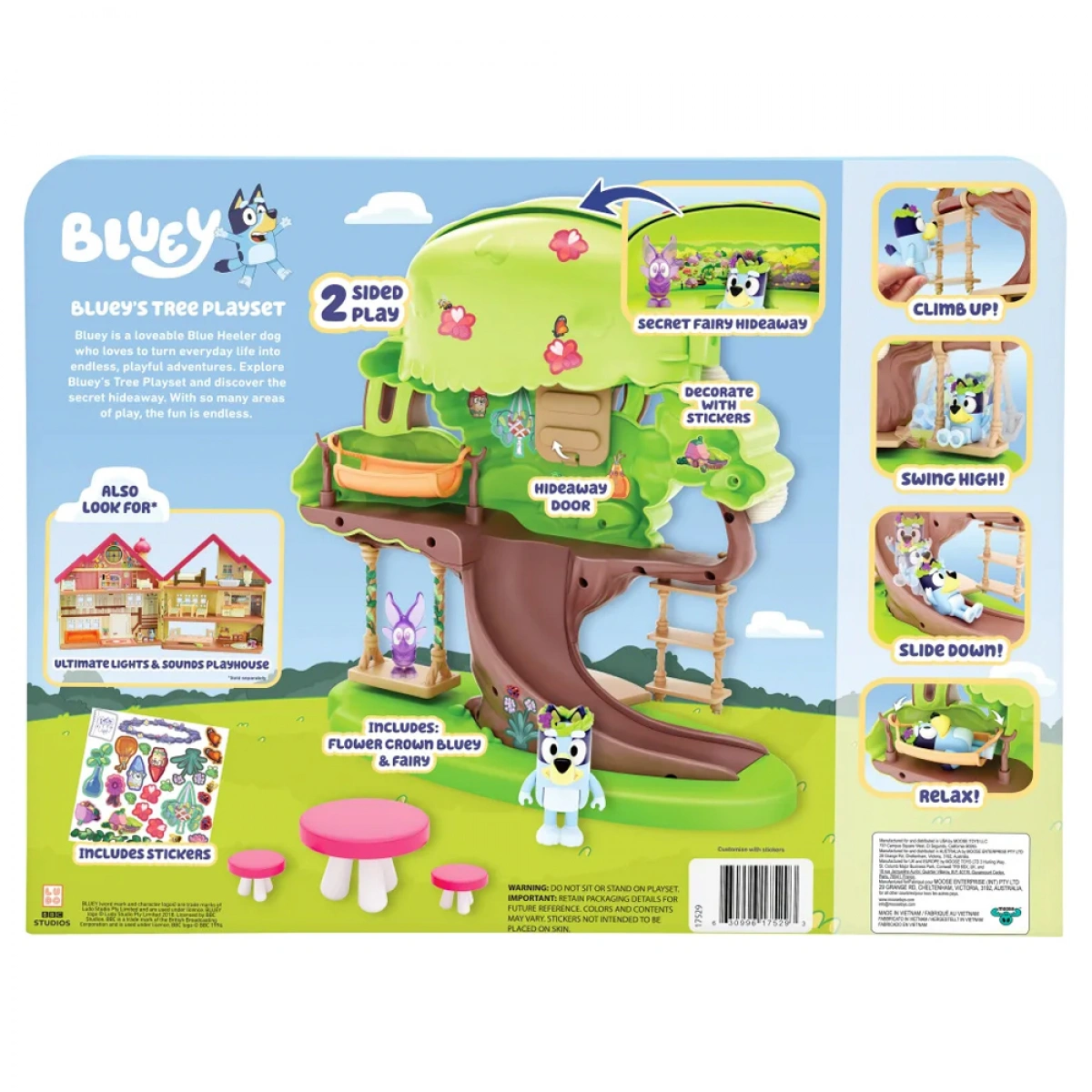 GIOCHI PREZIOSI BLUEY ΣΕΤ ΠΑΙΧΝΙΔΙΟΥ BLUEY`S TREE PLAYSET BLY83000