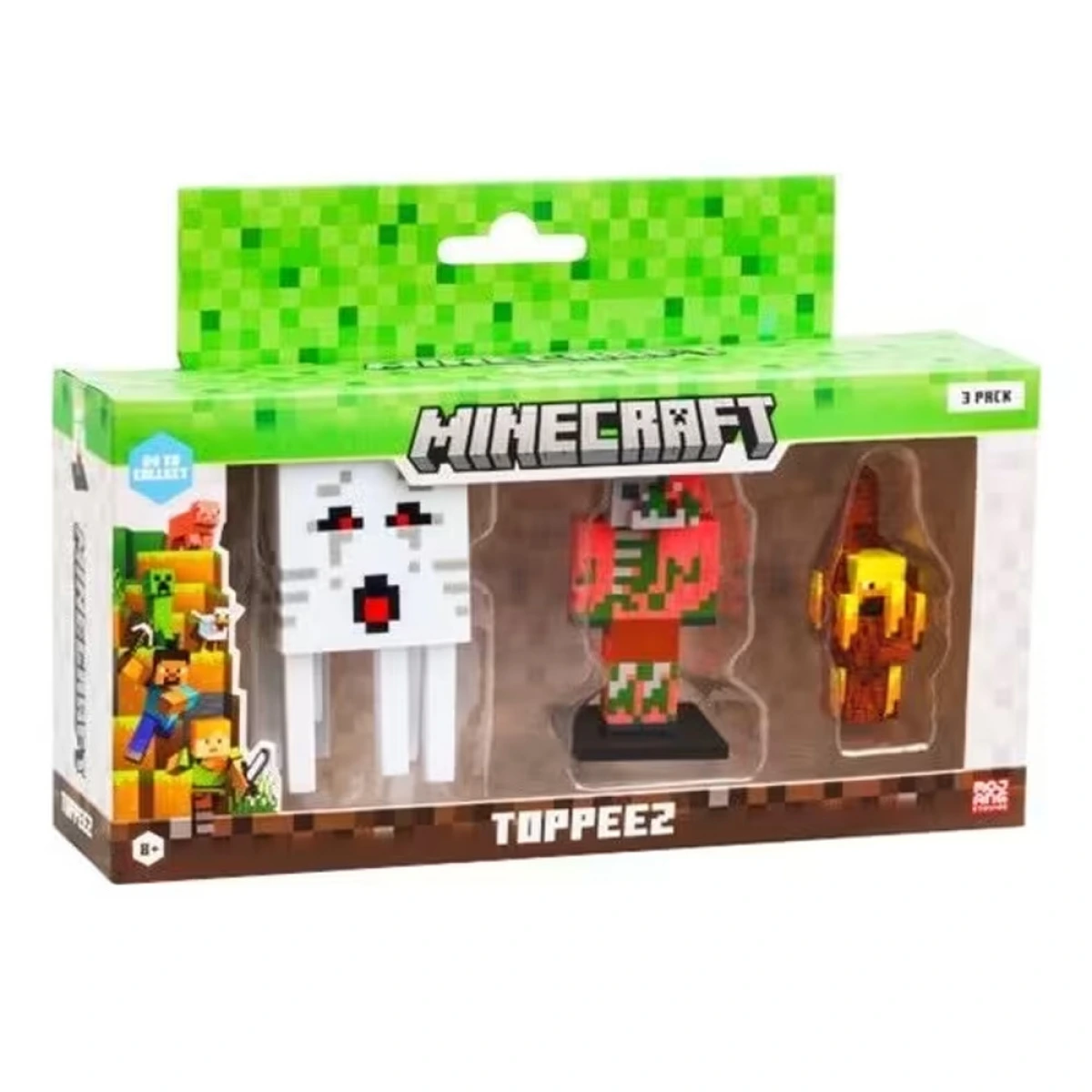 GIOCHI PREZIOSI MINECRAFT 3 ΦΙΓΟΥΡΕΣ 3D MNC10000