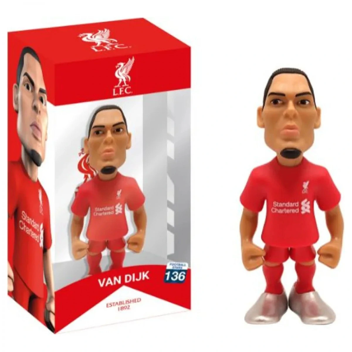 GIOCHI PREZIOSI MINIX ΣΥΛΛΕΚΤΙΚΗ ΦΙΓΟΥΡΑ LIVERPOOL: VIRGIL VAN DIJK 136 MNX61000