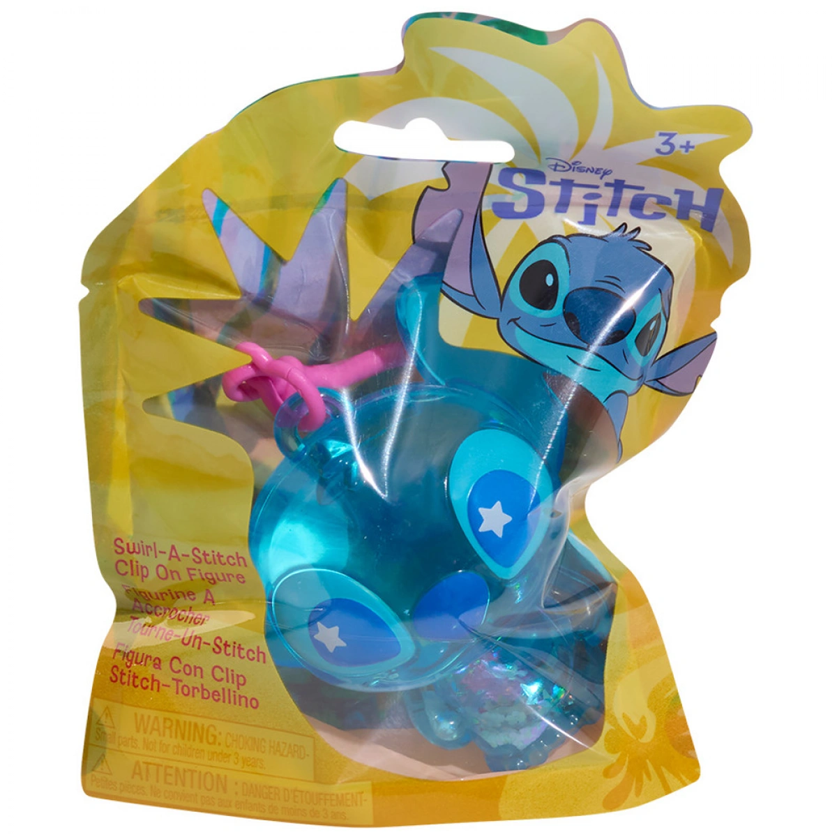 GIOCHI PREZIOSI ΜΠΡΕΛΟΚ ΦΙΓΟΥΡΑ STITCH 5ΕΚ. ΜΕ ΓΚΛΙΤΕΡ ΣΕ ΣΑΚΟΥΛΑΚΙ TTC38000