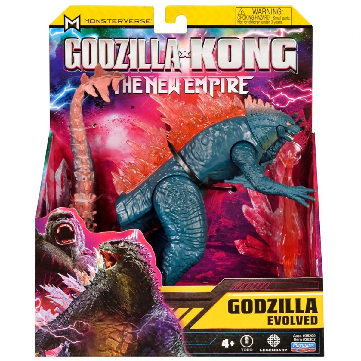 GIOCHI PREZIOSI GODZILLA X KONG ΒΑΣΙΚΕΣ ΦΙΓΟΥΡΕΣ 15ΕΚ. - GODZILLA EVOLVED MN303800A/MN303200