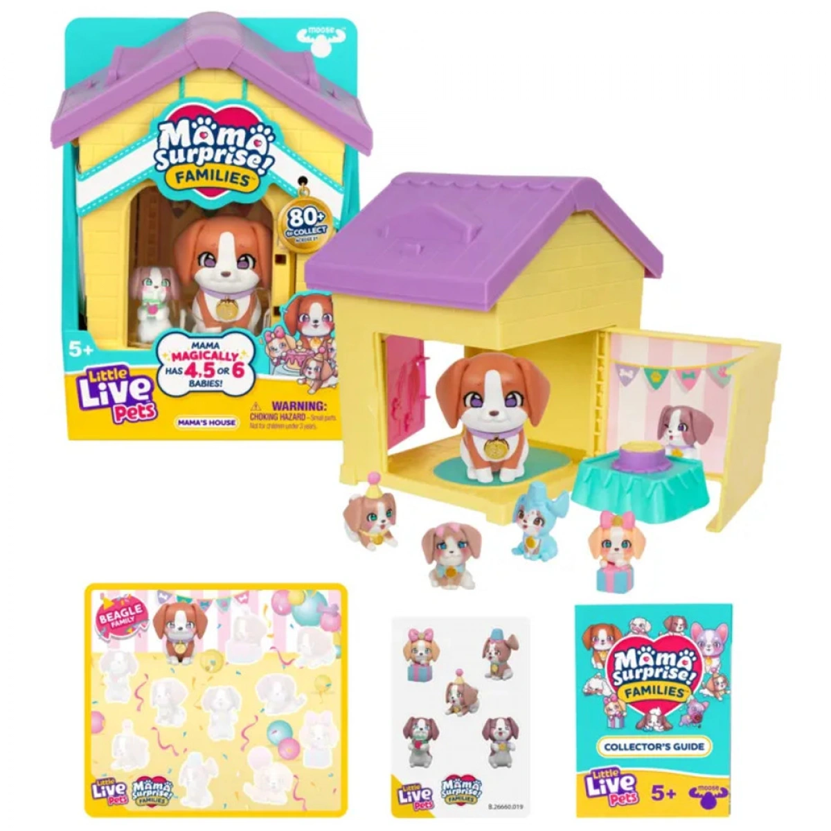 MOOSE LITTLE LIVE PETS MAMA SURPRICE FAMILIES MAMA'S HOUSE 306000