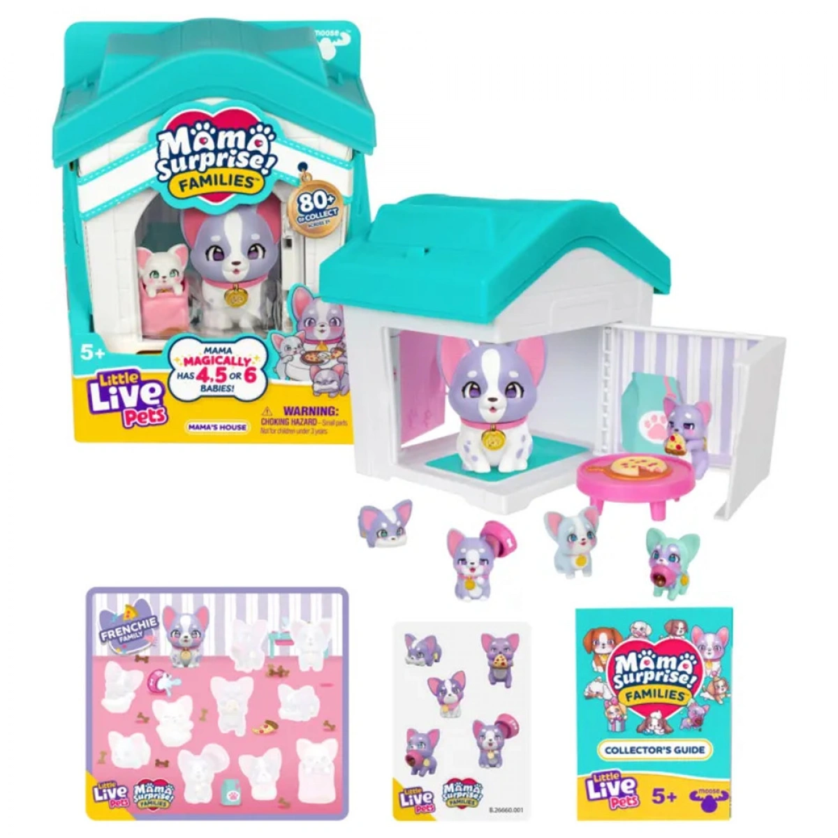 MOOSE LITTLE LIVE PETS MAMA SURPRICE FAMILIES MAMA'S HOUSE 306000