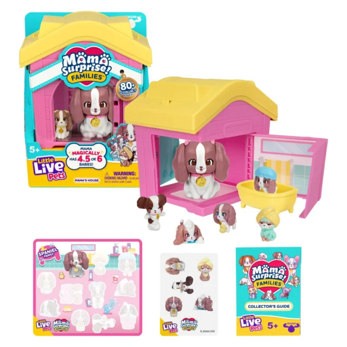 MOOSE LITTLE LIVE PETS MAMA SURPRICE FAMILIES MAMA'S HOUSE 306000