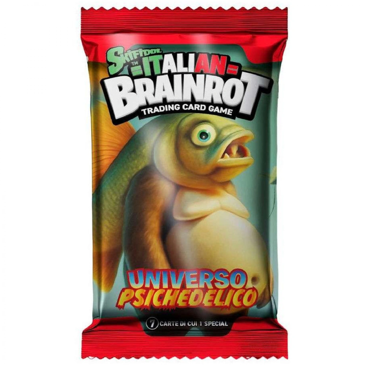 GIOCHI PREZIOSI SKIFIDOL ITALIAN BRAINROT - ΣΕΙΡΑ Α PSYCHEDELIC UNIVERSE ΦΑΚΕΛΑΚΙ ΜΕ 7 ΣΥΛΛΕΚΤΙΚΕΣ ΚΑΡΤΕΣ DIP78013