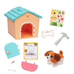 GIOCHI PREZIOSI LITTLE LIVE PETS PUPPYS HOME ΣΠΙΤΑΚΙ ΜΕ ΚΟΥΤΑΒΑΚΙ ΕΚΠΛΗΞΗ (ΓΑΛΑΖΙΑ ΣΤΕΓΗ) 26616A
