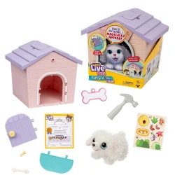 GIOCHI PREZIOSI LITTLE LIVE PETS PUPPYS HOME ΣΠΙΤΑΚΙ ΜΕ ΚΟΥΤΑΒΑΚΙ ΕΚΠΛΗΞΗ (ΜΩΒ ΣΤΕΓΗ) 26616A