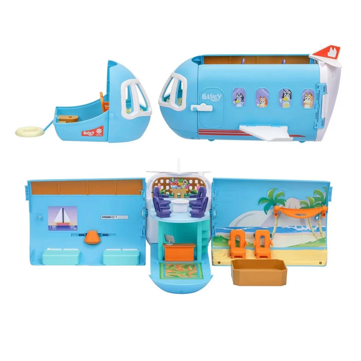 GIOCHI PREZIOSI BLUEY ΑΕΡΟΠΛΑΝΟ 3 ΣΕ 1 BLY70200