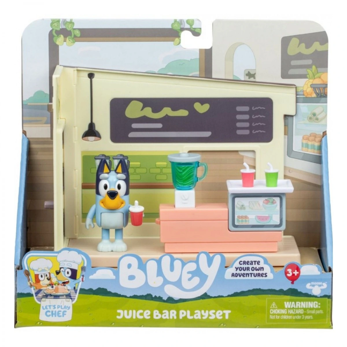 MOOSE BLUEY MINI ΣΕΤ  ΠΑΙΧΝΙΔΙΟΥ JUICE BAR 8000