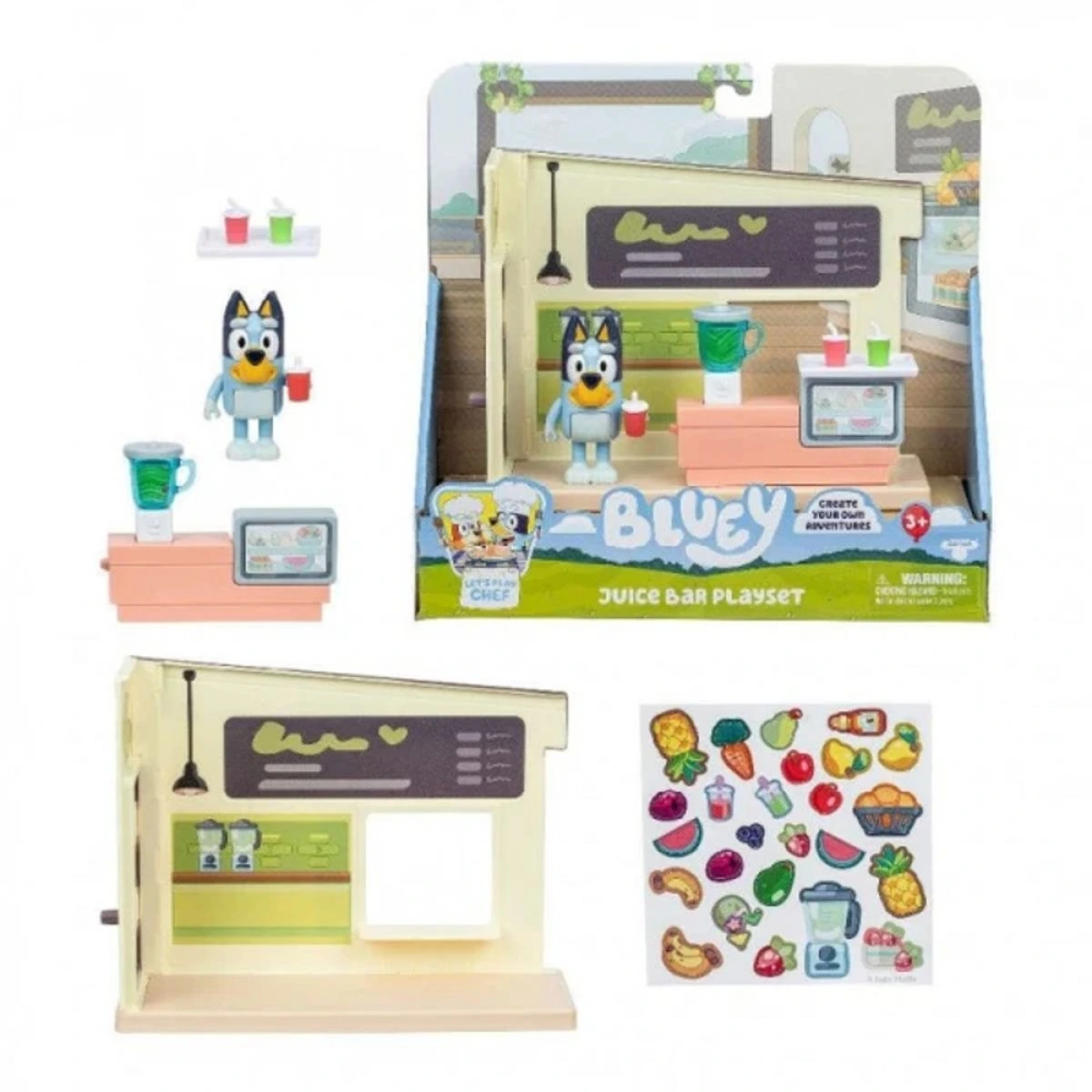 MOOSE BLUEY MINI ΣΕΤ  ΠΑΙΧΝΙΔΙΟΥ JUICE BAR 8000