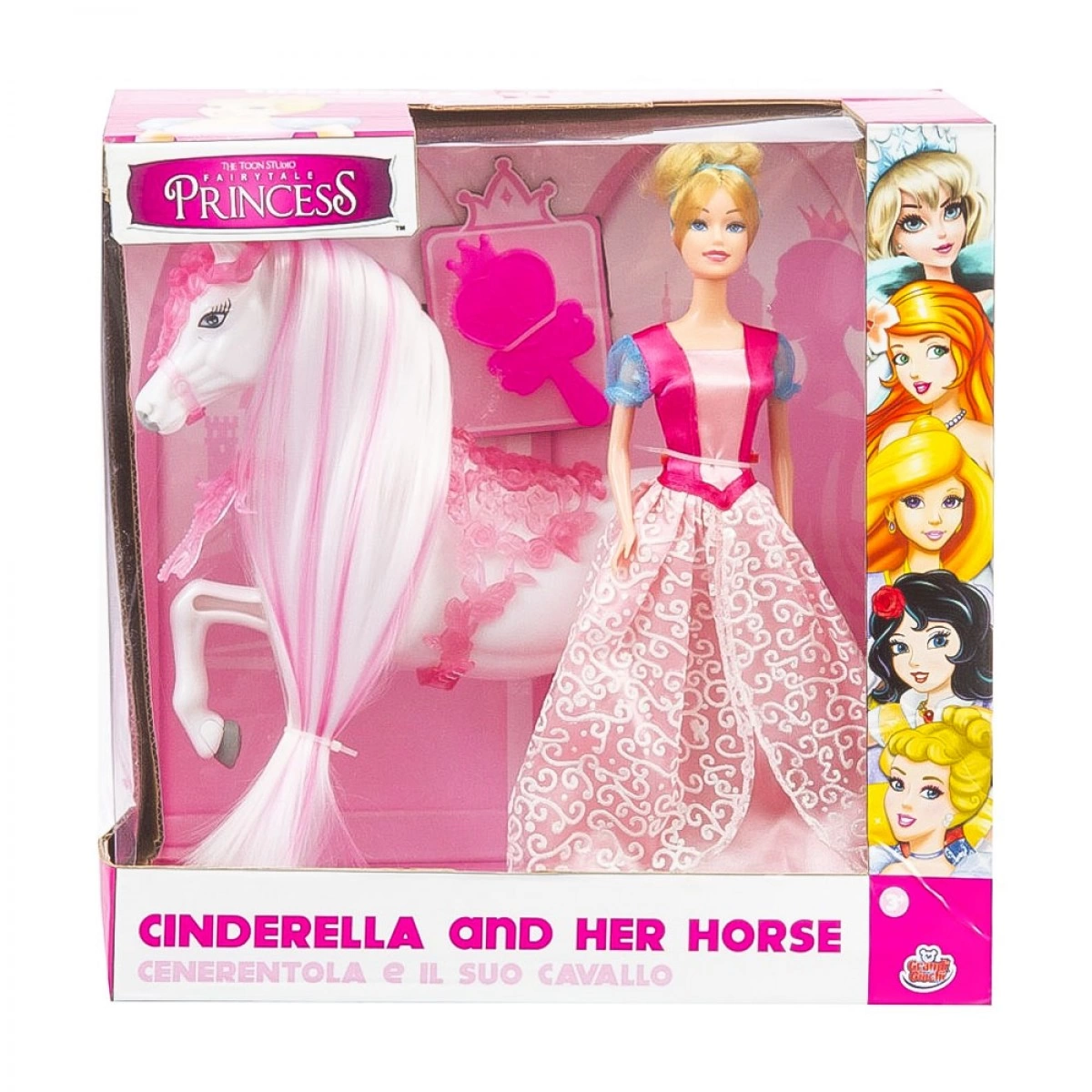 GIOCHI PREZIOSI ΠΡΙΓΚΙΠΙΣΣΕΣ ΠΑΡΑΜΥΘΙΩΝ CINDERELLA AND HER HORSE FAT02000